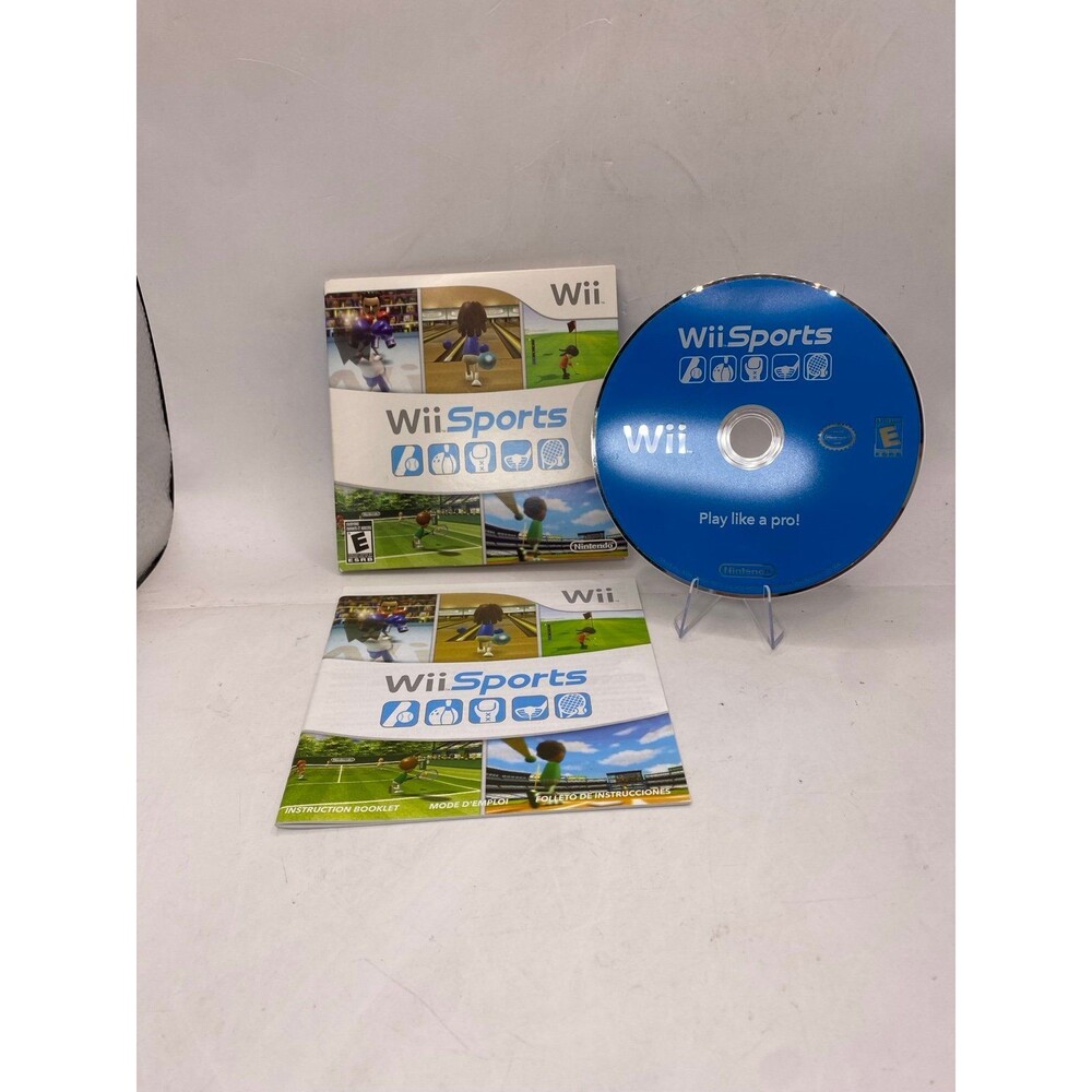Wii Sports Nintendo Wii 2006 - Tested Bowling Golf Tennis Boxing Bball Mint CIB